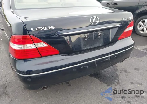 2004 Lexus Ls 430 z USA, uszkodzony, nr VIN JTHBN36F640129954